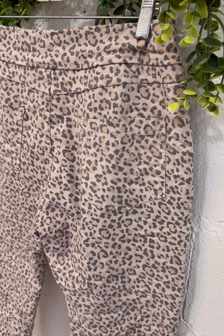 Lovin Leopard Pants Taupe