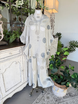 Nia Linen Top Ecru Shirts & Tops 111% Lino