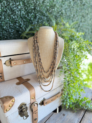 Alley Cat Necklace Gold Necklaces L & B Creations