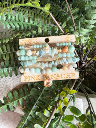 Mint to Be Bracelet Set by Pink Panache Bracelets Pink Panache