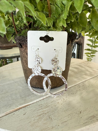 Highrise Earrings Silver Earrings SM Style