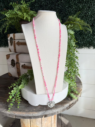 Spotlight Necklace Pink Necklaces BFF