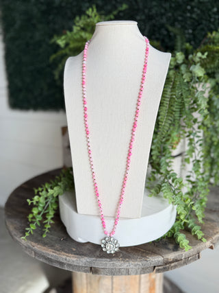 Spotlight Necklace Pink Necklaces BFF