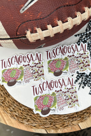 Tuscaloosa Alabama Sticker