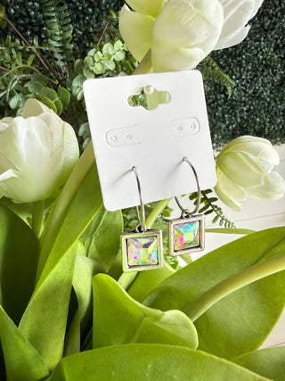 Glam Girl Earrings AB Clear Earrings Accessories To Go