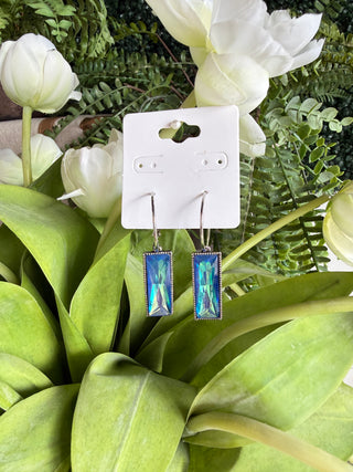 Martina Earrings Blue/Green Earrings Accessories To Go