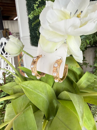 Maggie Earrings Gold Earrings Carol Su