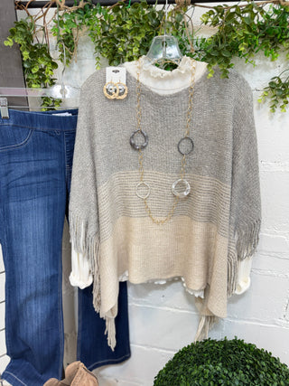 Wind Chill Grey Sweater Fenco