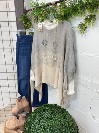 Wind Chill Grey Sweater Fenco