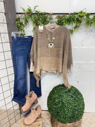 Wind Chill Taupe Sweater Fenco