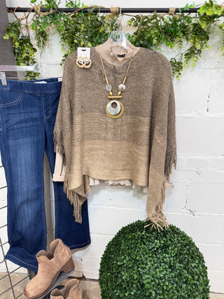 Wind Chill Taupe Sweater Fenco