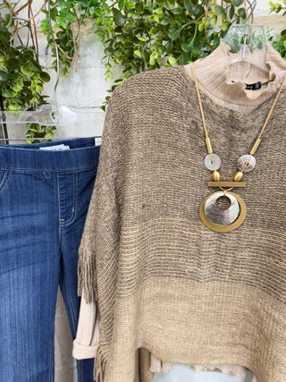 Wind Chill Taupe Sweater Fenco