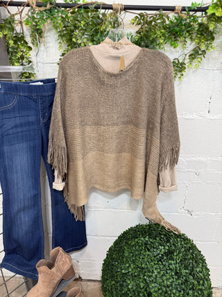 Wind Chill Taupe Sweater Fenco