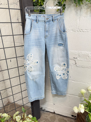 Tillie Jeans Lt Denim Jeans Blublu