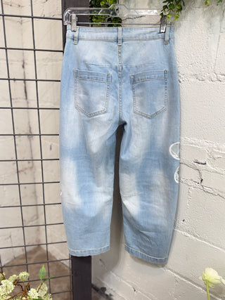 Tillie Jeans Lt Denim Jeans Blublu