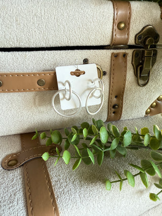 Amina Earrings Silver Earrings SM Style