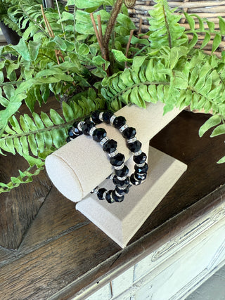 Sparklin Bracelet Black Bracelets carol's boutique