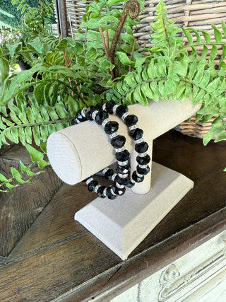 Sparklin Bracelet Black Bracelets carol's boutique