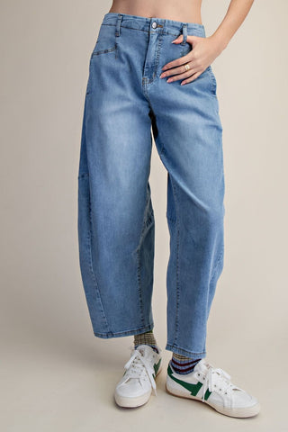 Astrid Pants Denim by Easel