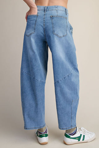 Astrid Pants Denim by Easel