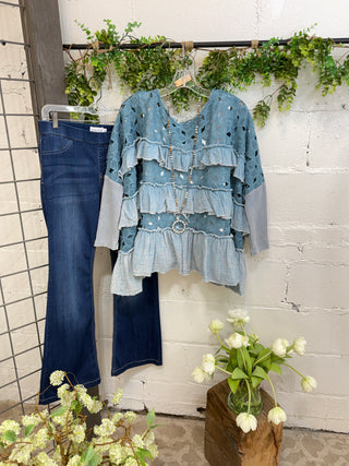 Lenore Top Lagoon Shirts & Tops Oli & Hali