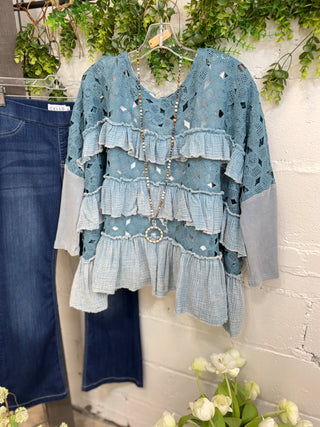 Lenore Top Lagoon Shirts & Tops Oli & Hali