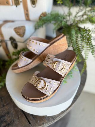 Told You So Sandals Cream Crackle by Corkys Sandal Corky's Footwear