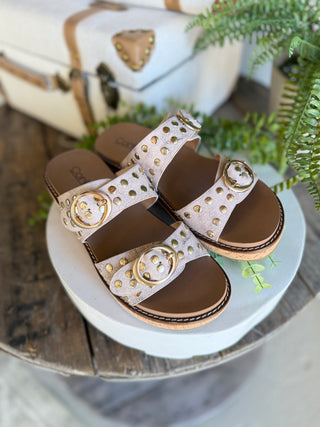 Told You So Sandals Cream Crackle by Corkys Sandal Corky's Footwear