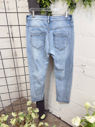 Babe Jeans Lt Denim Jeans Blublu