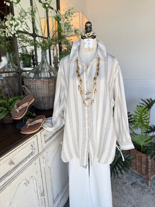 Kirby Linen Top Natural