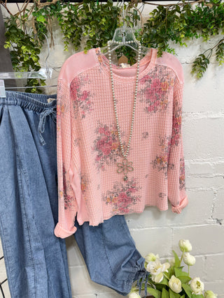 Wishful Top Pink by Easel Shirts & Tops Easel