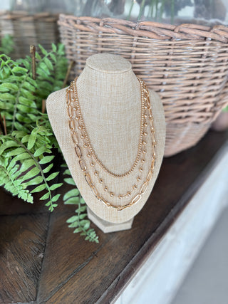 Carlee Necklace Gold Necklaces Whats Hot Jewelry