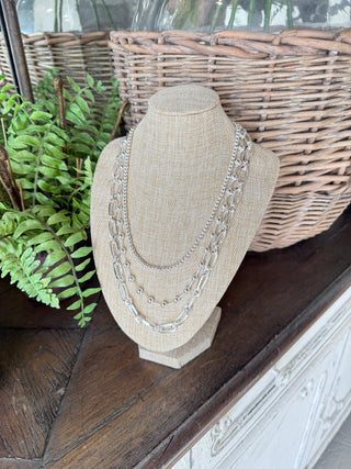 Carlee Necklace Silver Necklaces Whats Hot Jewelry