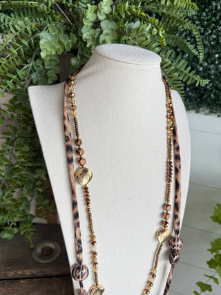 Phoebe Necklace Bronze Necklaces Carol's Boutique