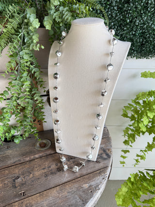 Harriet Necklace Silver Necklaces Carol's Boutique