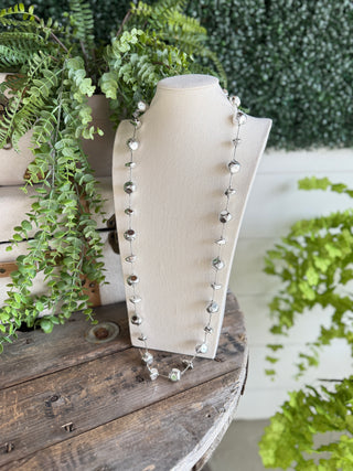 Harriet Necklace Silver Necklaces Carol's Boutique