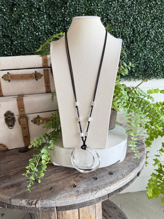 Infinite Necklace Silver Necklaces All That Glitterz