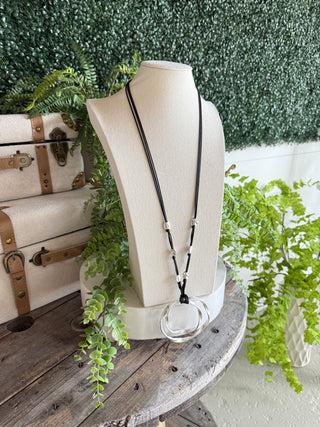 Infinite Necklace Silver Necklaces All That Glitterz