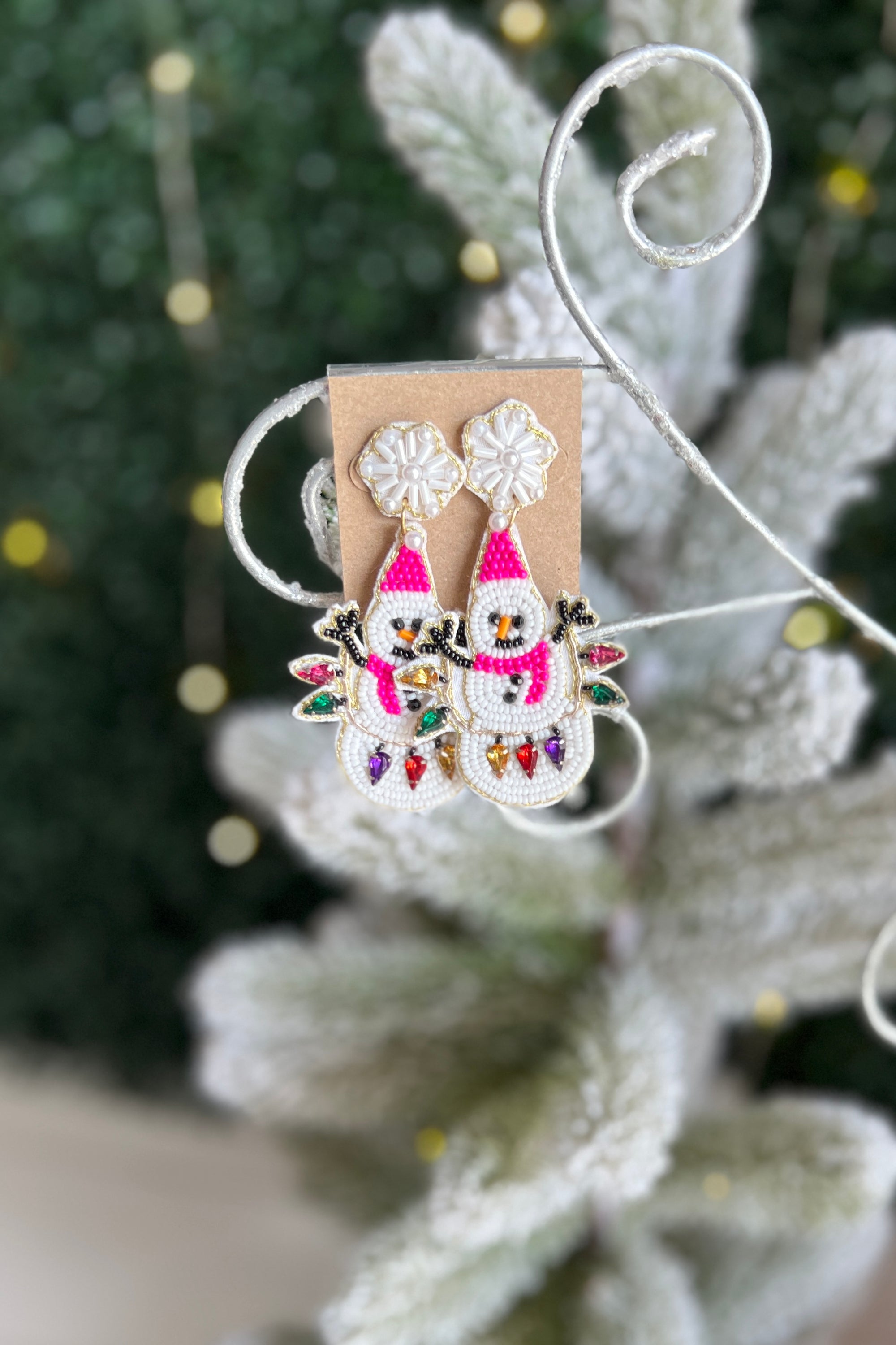 Snowflake Earrings