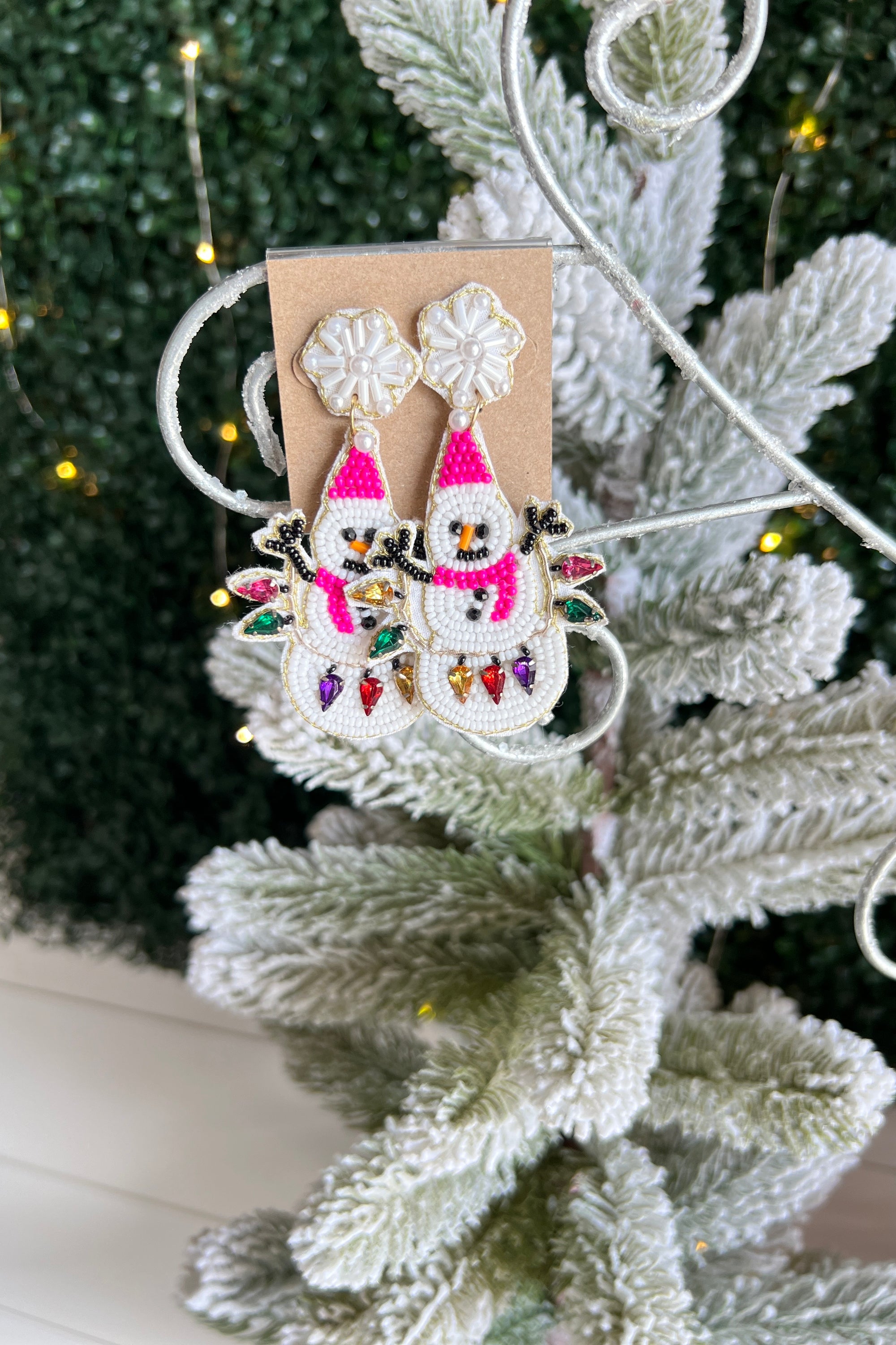 Snowflake Earrings
