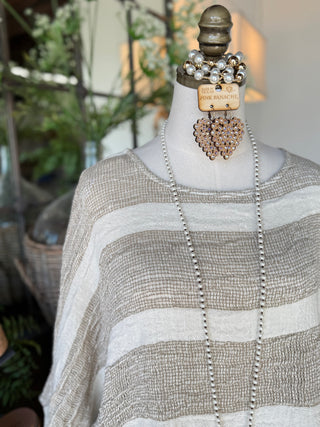 Alma Linen Top Mocha Shirts & Tops Pol Clothing