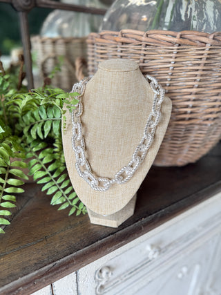 Influencer Necklace Silver Necklaces Carol Su