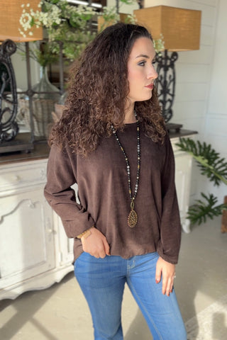 Soft Landing Chocolate Shirts & Tops Oz