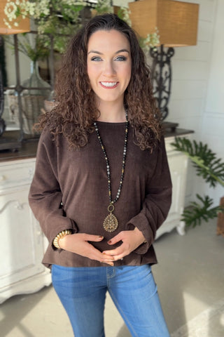 Soft Landing Chocolate Shirts & Tops Oz