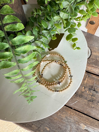 Promises Cross Bracelets Gold Bracelets carol's boutique