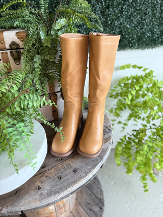 Paula Boots Camel Boots Pierre Dumas