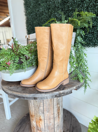 Paula Boots Camel Boots Pierre Dumas