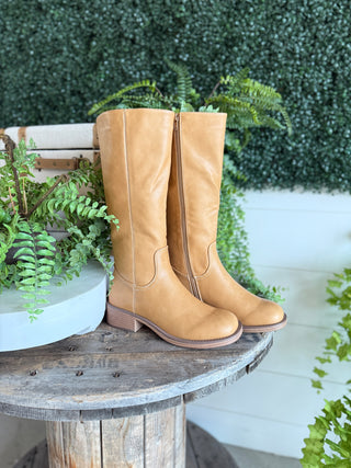 Paula Boots Camel Boots Pierre Dumas