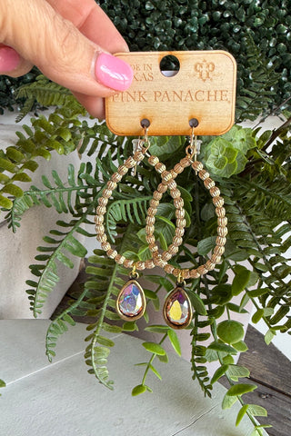 Danette Earrings Silver By Pink Panache