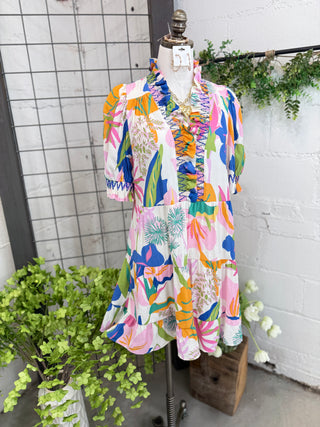 Jemison Dress Cream by Easel Dresses Easel